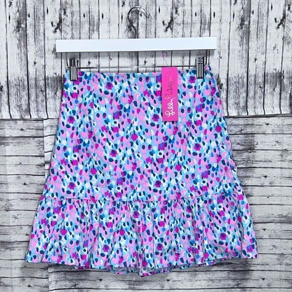Lilly Pulitzer Susie Skirt Hottie Dottie - Picture 3 of 11